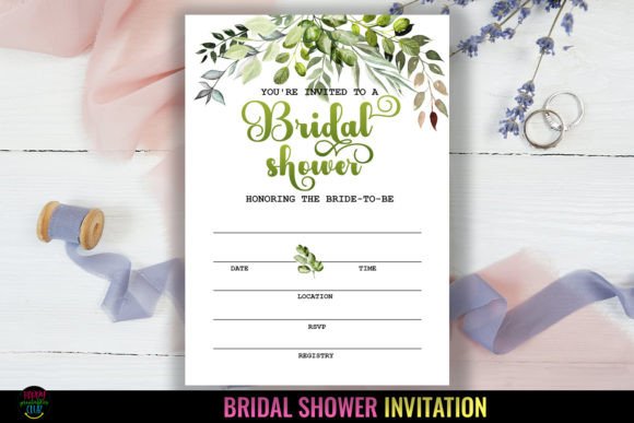 Download Bridal Shower Party Invitations Template - Shower Collection