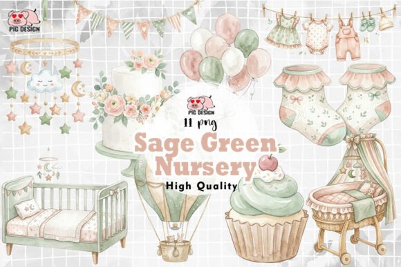 Download Sage Green Nursery PNG - Nursery png Collection